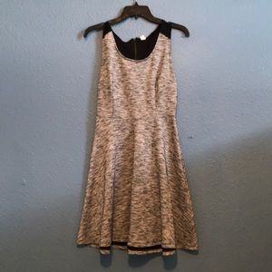 Grey knee length dress